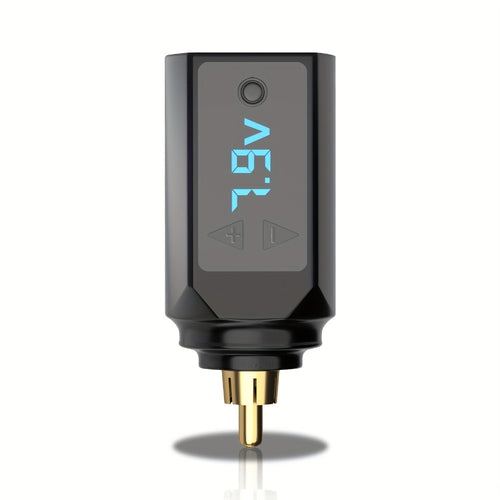 Wireless Tattoo Battery Pack RCA - USB Rechargeable Cordless Power Supply, 6H Runtime, Lightweight Portable for Tattoo Guns & Machines, Professional & Beginner Artists