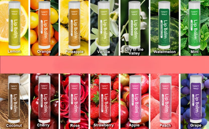 Lip Balm Lipstick Set 84 Pcs 14 Flavors Moisturizing Natural Luster Mini Lipstick Bulk Pack, Party Favors Wedding Bridesmaids Graduation Souvenirs Gift