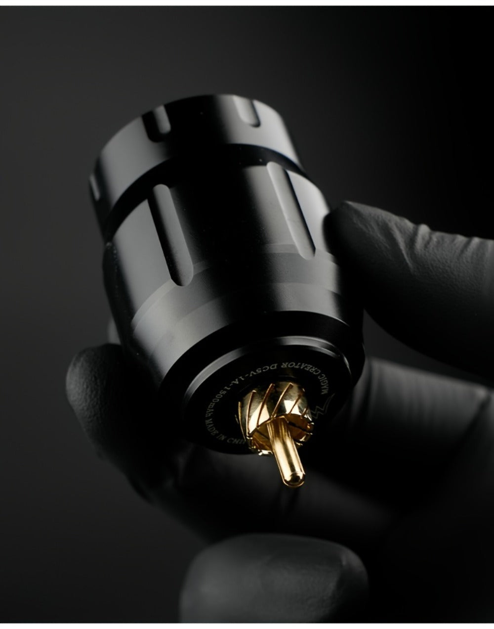 Wireless Power Supply for Tattoos, Featuring a Portable Rechargeable Motor Without Cords, Equipped with an LED Digital Display And RCA Connector, Designed for Rotary Tattoo Machines And Makeup Tools