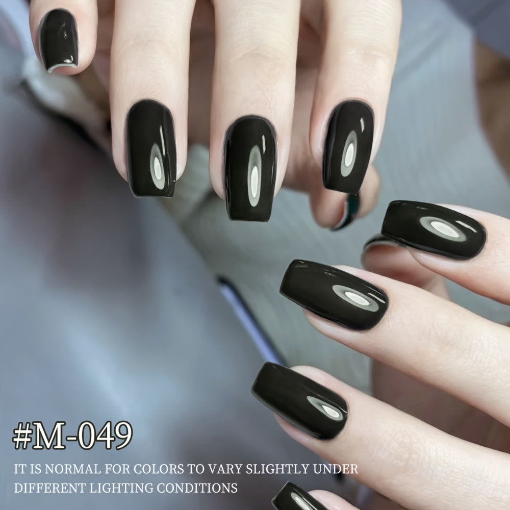 XEIJAYI 9pcs 0.51oz New Popular Nail Gel Semi Permanent Nail Art Soaking LED Nail Salon DIY Nail Salon Gel
