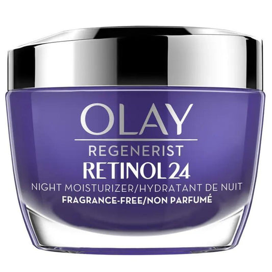 Regenerist Retinol 24 Night Face Cream Moisturizer, Fragrance Free - 1.7oz