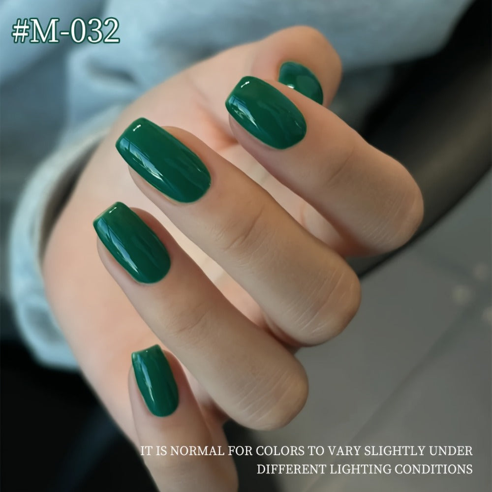 XEIJAYI 9pcs 0.51oz New Popular Nail Gel Semi Permanent Nail Art Soaking LED Nail Salon DIY Nail Salon Gel