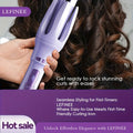 American-Style Hair Curlers, Automatic Curling Irons Perfect Birthday Gifts for Women. These Rotary Curling Irons Are Also Great As Caring Gifts, Especially for Mothers. LEFINEE Products Make Great Christmas Gifts