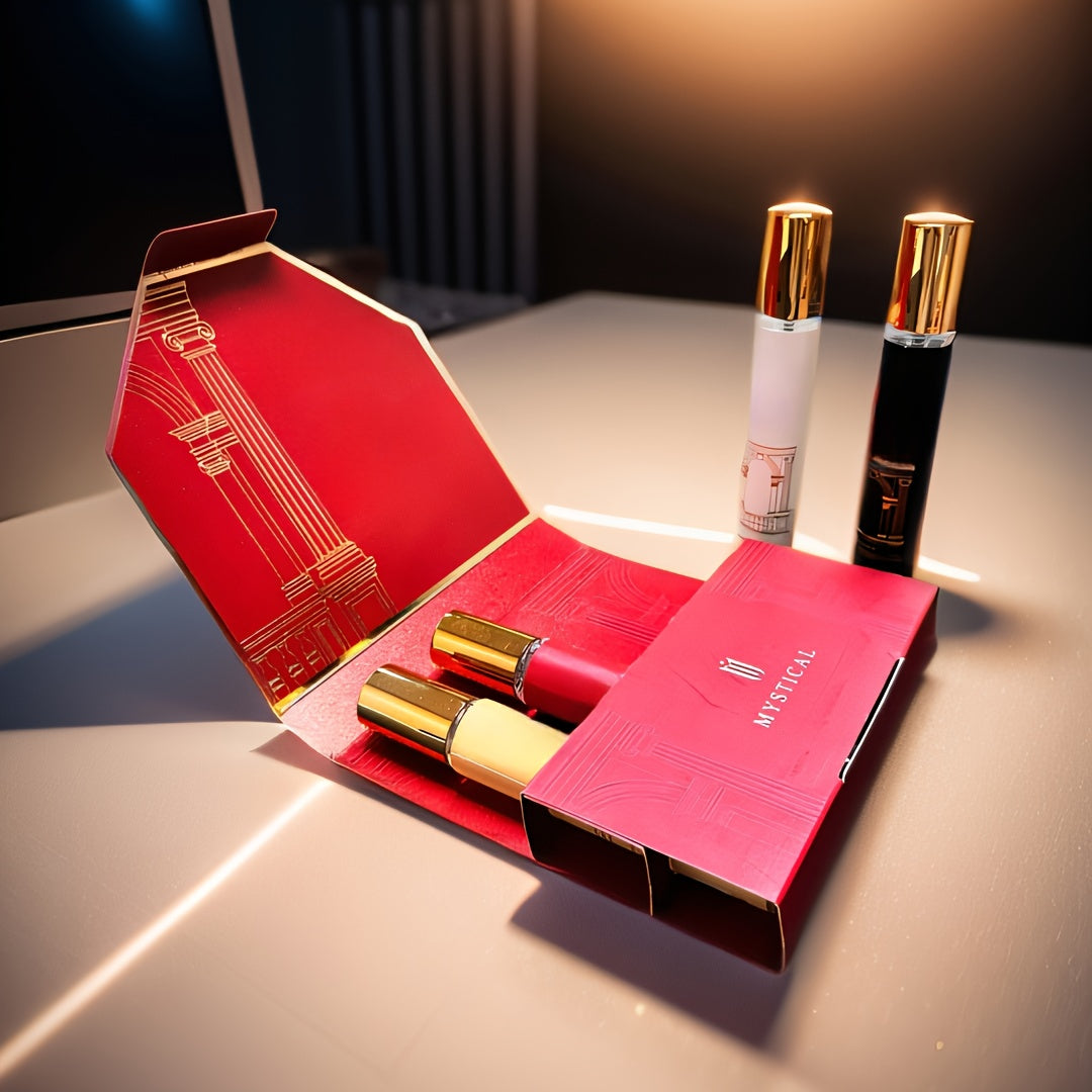 [Mystical Fragrance Gift Set] Mystical Women's Fragrance Gift Set - Lasting Fragrance Fresh, Unisex, Portable Travel Set, Mother's Day, Valentine's Day, Birthday Gift Recommendation, Perfume For Daily Life, Dating And Gifting, Four Different Fragrances