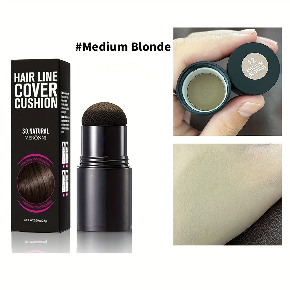 Hairline Shadow Powder Stick 2-Pack - Waterproof Hairline Concealer Pen for Instant Root & Hairline Coverage, Natural Finish, 5 Shades Available