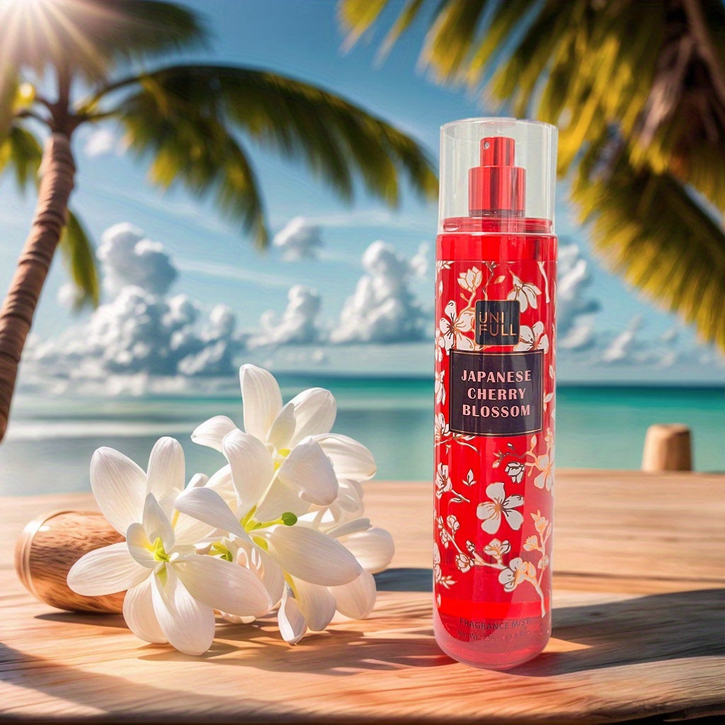 Hair & Body Perfume Mist 8oz - Long-Lasting Floral Fragrance Spray for Women, Unisex Body Mist, 12 Scents for Dates, Parties & Everyday Wear