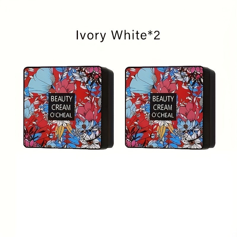 2pcs Moisturizing BB Cream Base Mushroom Air Mat Puff - Moisture Retaining CC Cream Base - Complete Coverage Makeup, Perfect Gift for Mother's Day