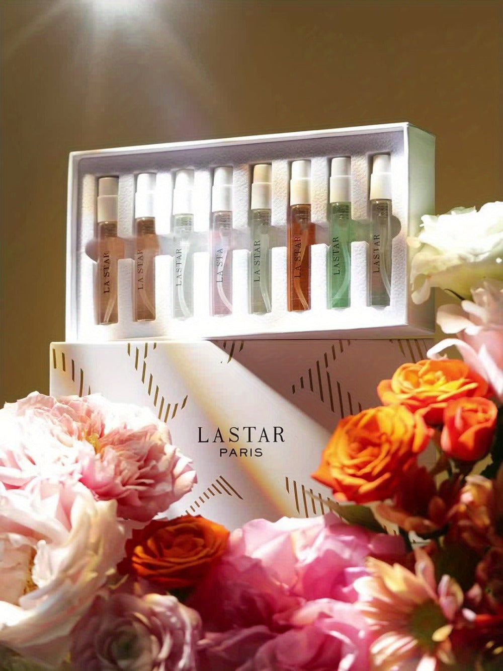 Perfume Gift Set for Women 8 Pcs Spray Fragrance Box Long Lasting Floral Fruity Citrus Woody Oriental Scents Valentine's Day Birthday Anniversary Christmas Gift Her