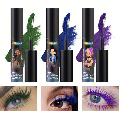 Volume & Lengthening Mascara — Thickening Curling Long-Lasting Formula | Plant Squalane | Dramatic Lash Look | 6 Shades | Daily & Party Wear