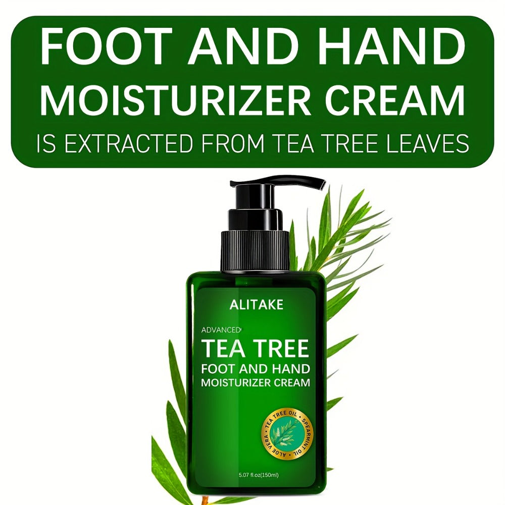 Oil Foot Cream, Natural Plant Extracts, Gentle Moisturizing, for Feet Hand Moisturizing -5.07 Oz/150 Ml Suitable for Women, The Perfect Gift, Gift for Mom