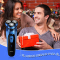 Sejoy Men' Cordless Electric Razor - Fast-Charging Rechargeable - Face Shaver with Washable Heads, Portable Shaving Machine Suitable for Travel & Daily Use - Ideal Gift for Men (Best)