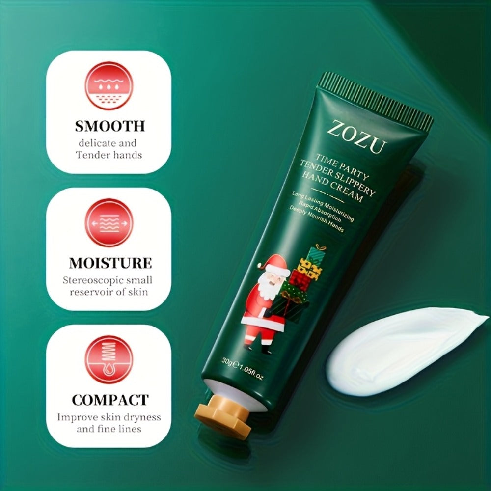 [Christmas Ideal Gift] 20pcs/30pcs Christmas Hand Cream, Plant-Scented Moisturizing Cream, Suitable For Dry Hands And Body Care. Travel-Sized Hand Moisturizer, Easy To Carry, An Ideal Gift Choice For Christmas