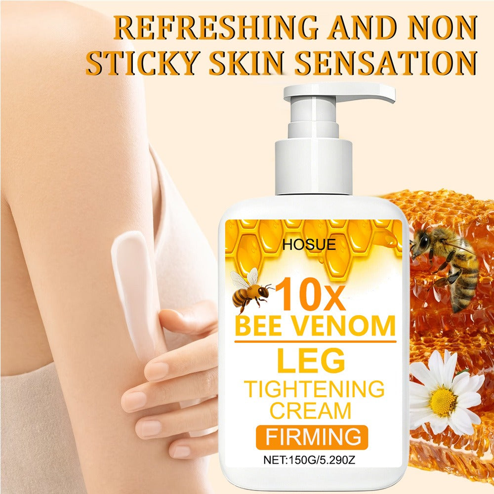 150g Bee Venom Firming Cream, Suitable for Arms, Thighs, And Abdomen, Non-Greasy, Firms And Moisturizes, for All Skin Types, Contains Bee Venom Extract