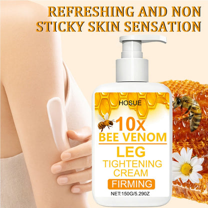 Bee Venom Firming Cream 150g – Non-Greasy Body Tightening Lotion for Arms, Thighs & Abdomen, Firms & Moisturizes All Skin Types with Bee Venom Extract