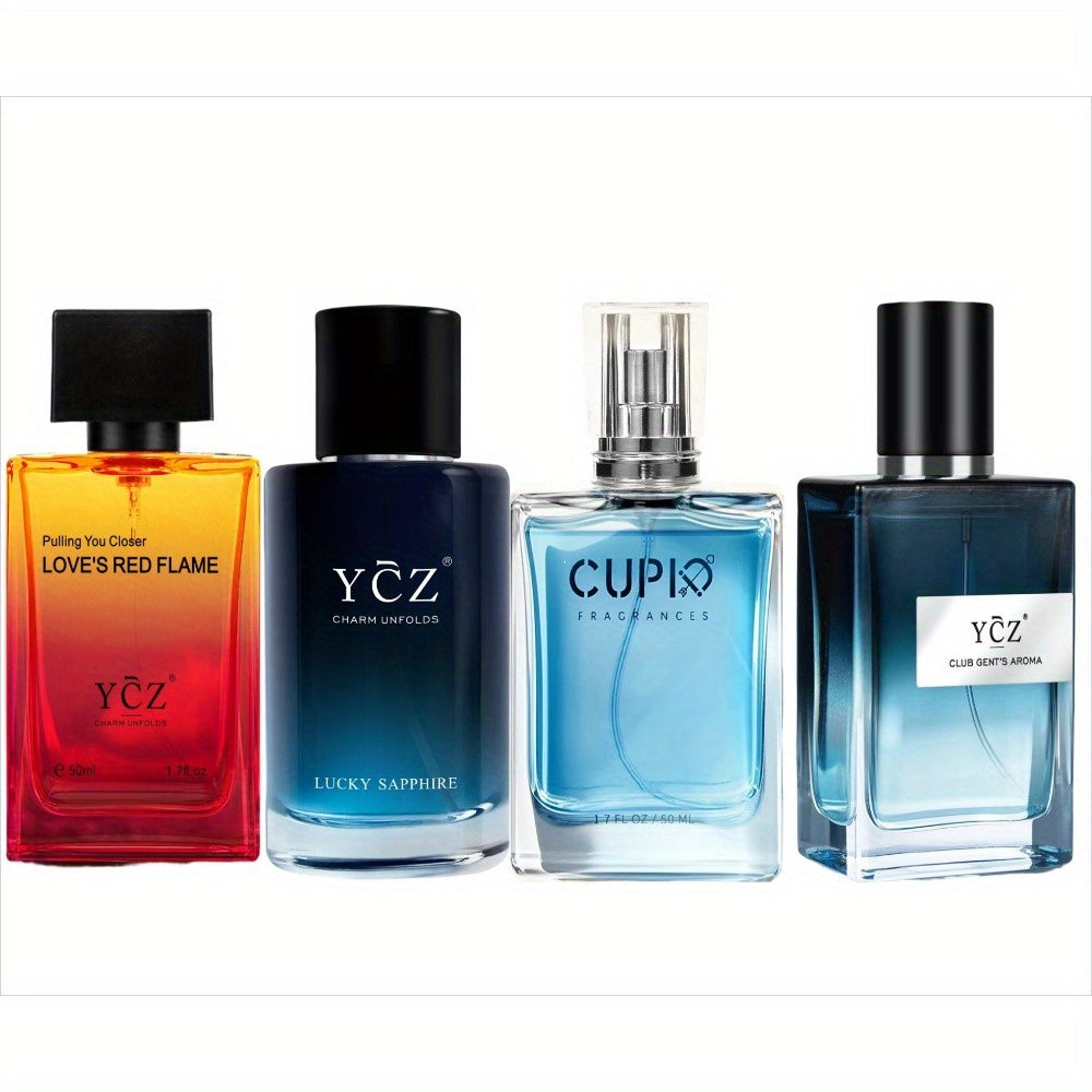1.69 Oz/ 1.7/1.0 Fluid Ounces Of Men'S Fragrance - Sip Woody Notes, Orange Blossom, Leather And Mahogany Fusion, Elegant And Charming For Dinner Parties And Gatherings, Shaped Cut Bottle, Collector'S Fragrance, Thoughtful Father'S Day Gift, Festival