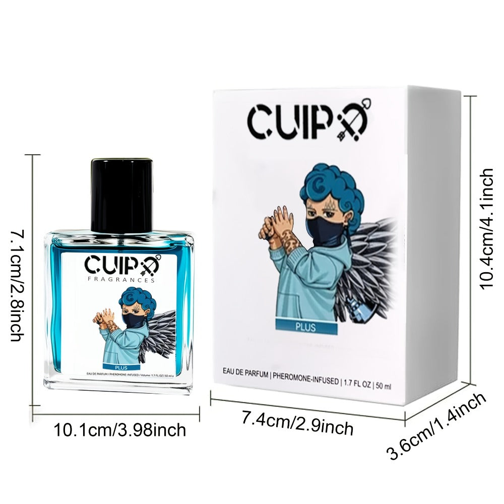 Men's Eau de Toilette Ferro Mongolian – Oriental Woody Cologne, Cedar & Citrus Scent, Fresh Musk Base, Long Lasting Formaldehyde-Free Fragrance Spray for Men, Daily Wear & Date Nights, Blue