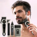 Men'S Hair Clipper And Beard Trimmer Set Men'S USB-Rechargeable Hair Clipper Features Battery Level Indicator, Ideal For Travel And Home Use, Includes 4 Comb Attachments Men'S Gift | Birthday Gift | Christmas Gift
