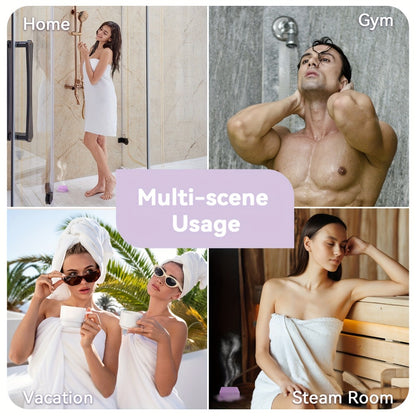 Shower Steamers Aromatherapy 6pcs Essential Oil Shower Tablets Eucalyptus Lavender Mint Citrus Jasmine Grapefruit Natural Spa Shower Bombs Self Care Gift for Women Men Bath Tablets