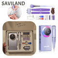 SAVILAND Purple Nail Polish Machine