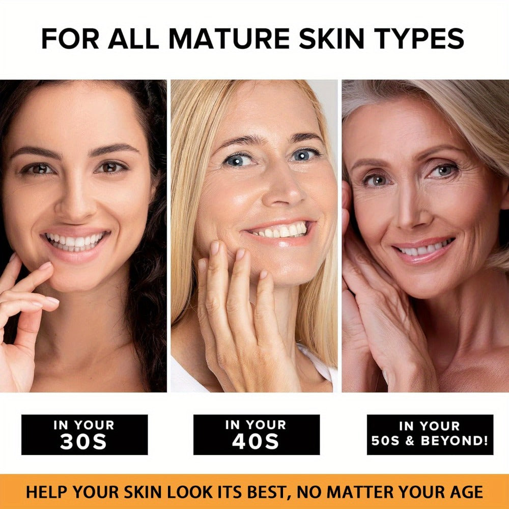 Retinol Face Cream with Collagen - Firming Moisturizing Anti-Aging Facial Cream for All Skin Types - Day and Night Skin Care Cream for Women & Family 130g / Retinol Essence