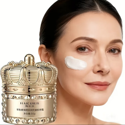 Sheep Placenta Extract Collagen Cream Anti Aging Moisturizer Firming Lifting Brightening Whitening Face Cream for Women Skin Care 50g