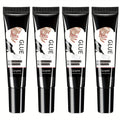 Quick-drying Semi-solid Nail Glue 10g*4, Hose Outlet Nail Pendant Glue, Nail Gel Glue, Nail Gem Jewelry Diamond Nail Accessories Nail Supplies Primary Nail Art Technology, Long-lasting Fake Acrylic Nail Glue Gel