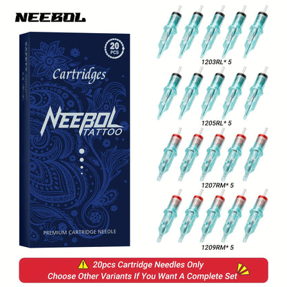 Wireless Rotary Tattoo Pen Machine Neebol Cordless Tattoo Gun with Screen Display Lightweight Upgraded Design with Cartridge Needles for Beginners & Artists