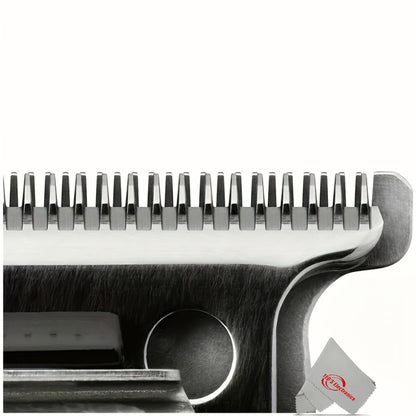 Replacement Blade for Andis T-Outliner Trimmer #04521 Close-Cutting Shaver Compatible with GTO GO SL Models - Barber T-Blade Replacement Part Silver