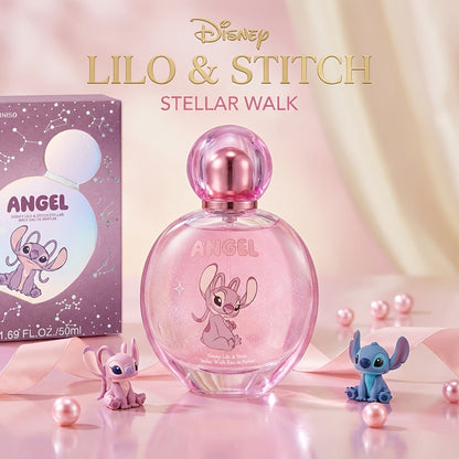 Couple Perfume Set Disney Stitch & Angel — Fresh Floral Natural Extract Fragrance 24-Hour Long Lasting | Stitch, Angie & Sample Styles | Gift for Couples & Disney Fans
