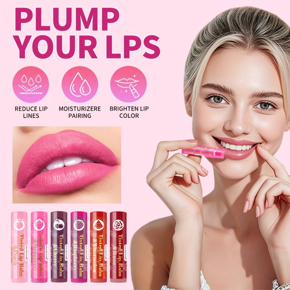 Lip Balm Set Tinted Moisturizing Lip Gloss 30pcs Gift Set - Hydrating Sheer Color Balm with Luminous Shiny Finish for Women Daily Wear & Gifting
