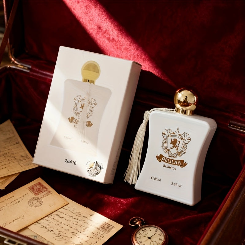 Delilah Blanca 26416, Women's Perfume A Niche, High End Fragrance with a Long Lasting Light Scent Perfect for Commuting, Dates, or Nights Out. It Enhances Charm with Versatile Notes That Feel Gentle and, Cool and Mysterious, yet Fresh and Sweet.
