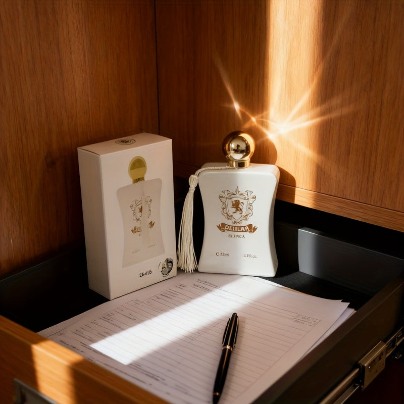 Delilah Blanca 26416, Women's Perfume A Niche, High End Fragrance with a Long Lasting Light Scent Perfect for Commuting, Dates, or Nights Out. It Enhances Charm with Versatile Notes That Feel Gentle and, Cool and Mysterious, yet Fresh and Sweet.