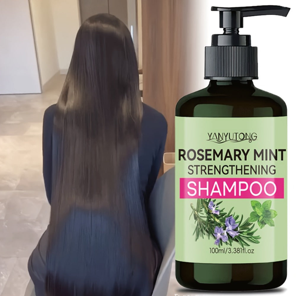 Rosemary Mint Shampoo & Conditioner with Rosemary Extract — Moisturizing, Strengthening Hair Care for All Hair Types, Unisex, Available as Shampoo, Conditioner or Set