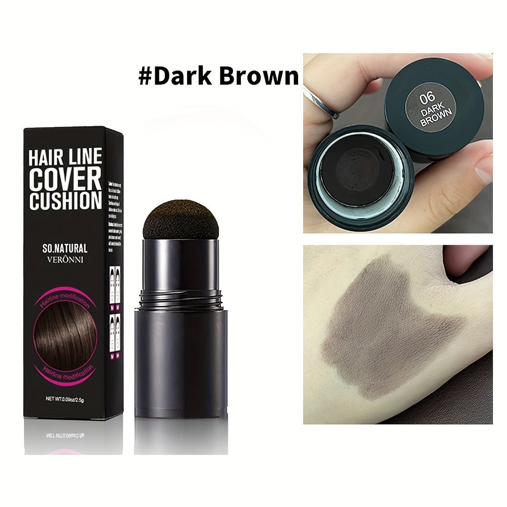 Hairline Shadow Powder Stick 2-Pack - Waterproof Hairline Concealer Pen for Instant Root & Hairline Coverage, Natural Finish, 5 Shades Available