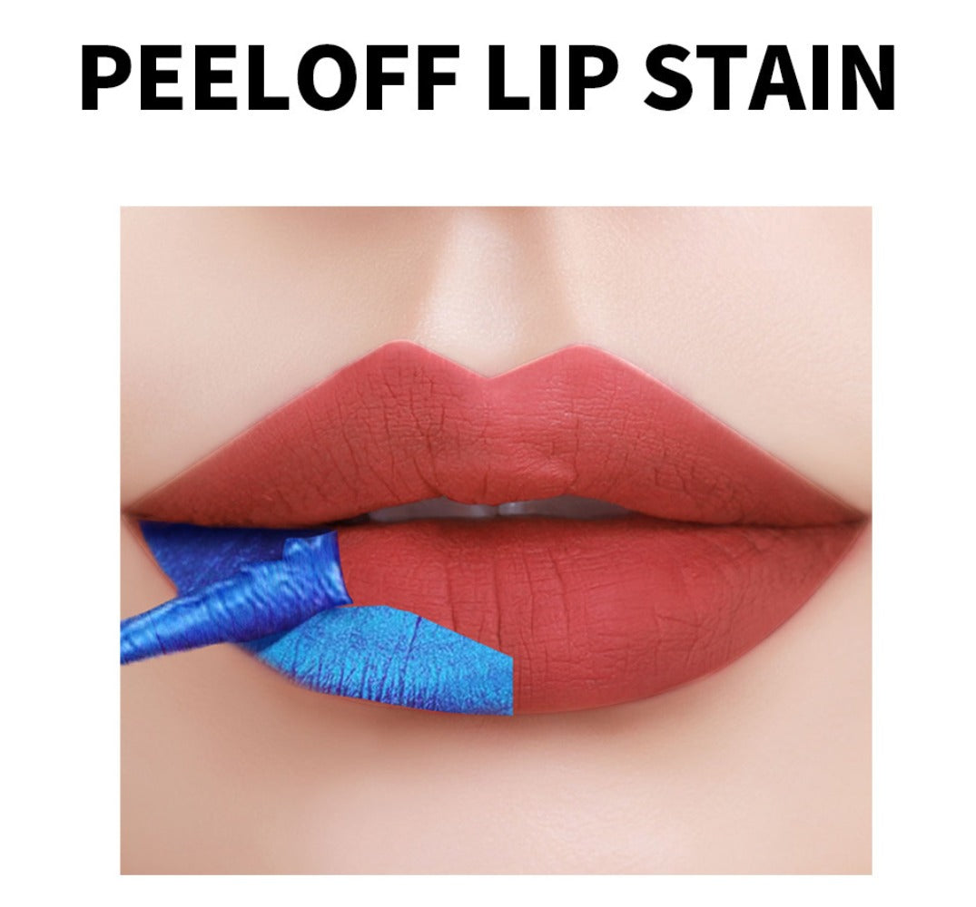 Lip Stain Set 6 Colors Matte Velvet Waterproof Smudge-Proof Long Lasting Lip Gloss Metallic Blue Cobalt Shades Vegan Hypoallergenic All Skin Tones
