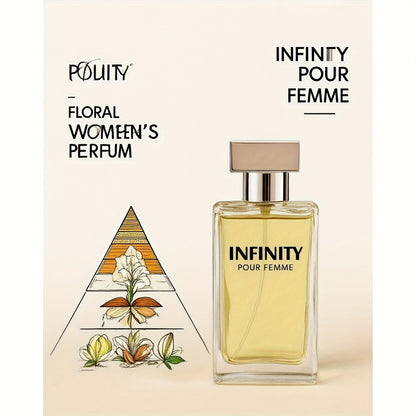 Floral Oriental Perfume for Women Eau de Parfum 75ml | Lady One Bergamot White Lily Rose Sandalwood Amber Long Lasting EDP Spray | Feminine Gift for Her