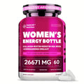 Megneta Women Energy Supplement, 20in 1 Energy Capsules for Women, Vitamins & Minerals, Sea Moss, Shilaji, Ashwagandha, for Energy, Focus, And Womens Health, Energize By Daytime&Enjoy By Nighttime