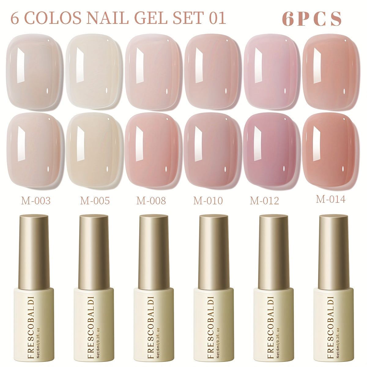 Nail Art New Nail Polish Glue Popular Color Solid Color Leveling Daily Nail Salon Set