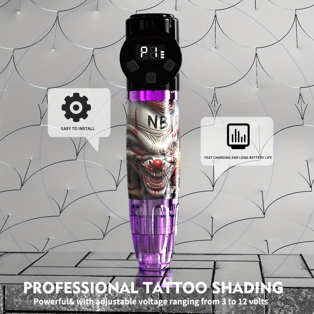 INKSOUL Tattoo Gun Kit Complete Set Tattoo Machine Kit Complete Tattoo Kit Complete Set Tattoo Equipment And Supplies Maquina De Tatuar Tattoo Kit Complete Set