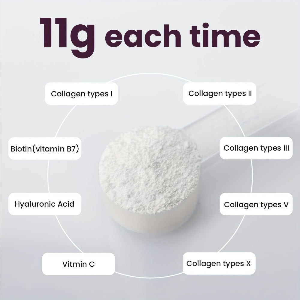 Oufex Multi-Source Collagen Powder - Collagen Complex with Skin Nutrients - Natural Flavor