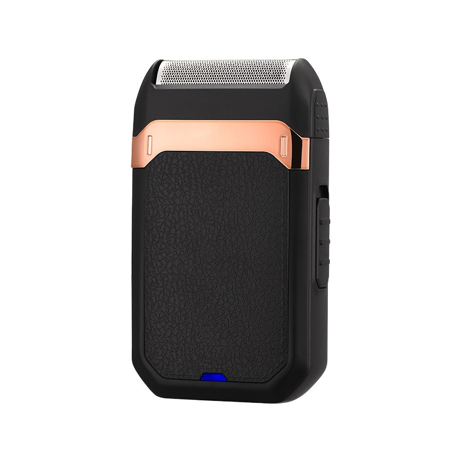 Electric Razor for Men Reciprocating Shaver with Sideburn Trimmer USB Rechargeable Portable Foil Shaver Long Battery Life Home Travel Grooming Kit