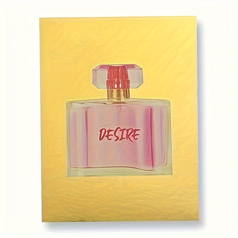 Floral Peony Perfume for Women United Scents Desire EDP 3.4oz 100ml Pink Pepper Adzuki Long Lasting Ladies Fragrance Spray Gift for Her