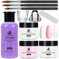 Acrylic Nail Kit, A High-quality Acrylic Powder with Aids Such As A Professional Brush Is Perfect for Aspiring Nail Technicians
