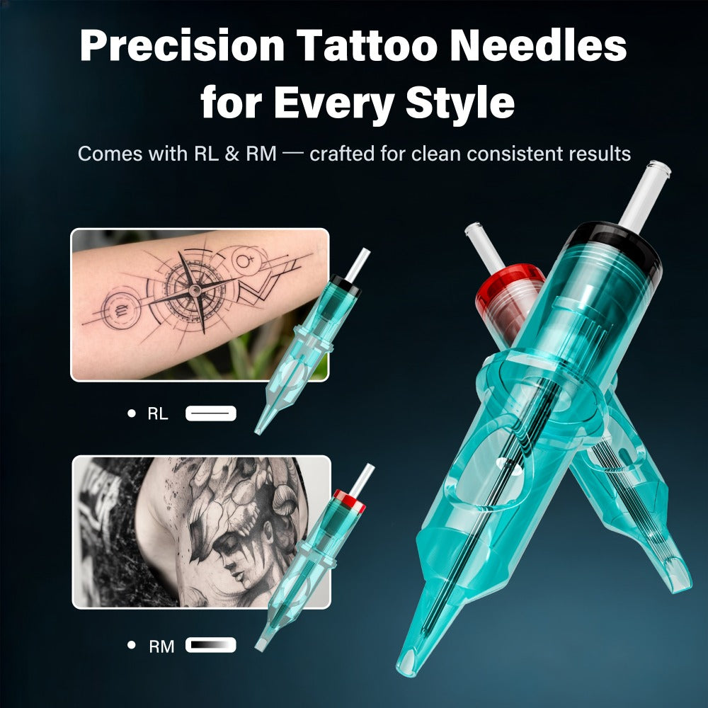 Neebol Tattoo Machine Kit Complete Set, Cordless Tattoo Pen with Screen Display, 6-8 Hours Battery, Wireless Rotary Tattoo Gun Set, 10/20 Tattoo Cartridge Needles, 7 Tattoo Inks, Full Tattoo Supplies for Beginners And Artists, Body Art Makeup Gift