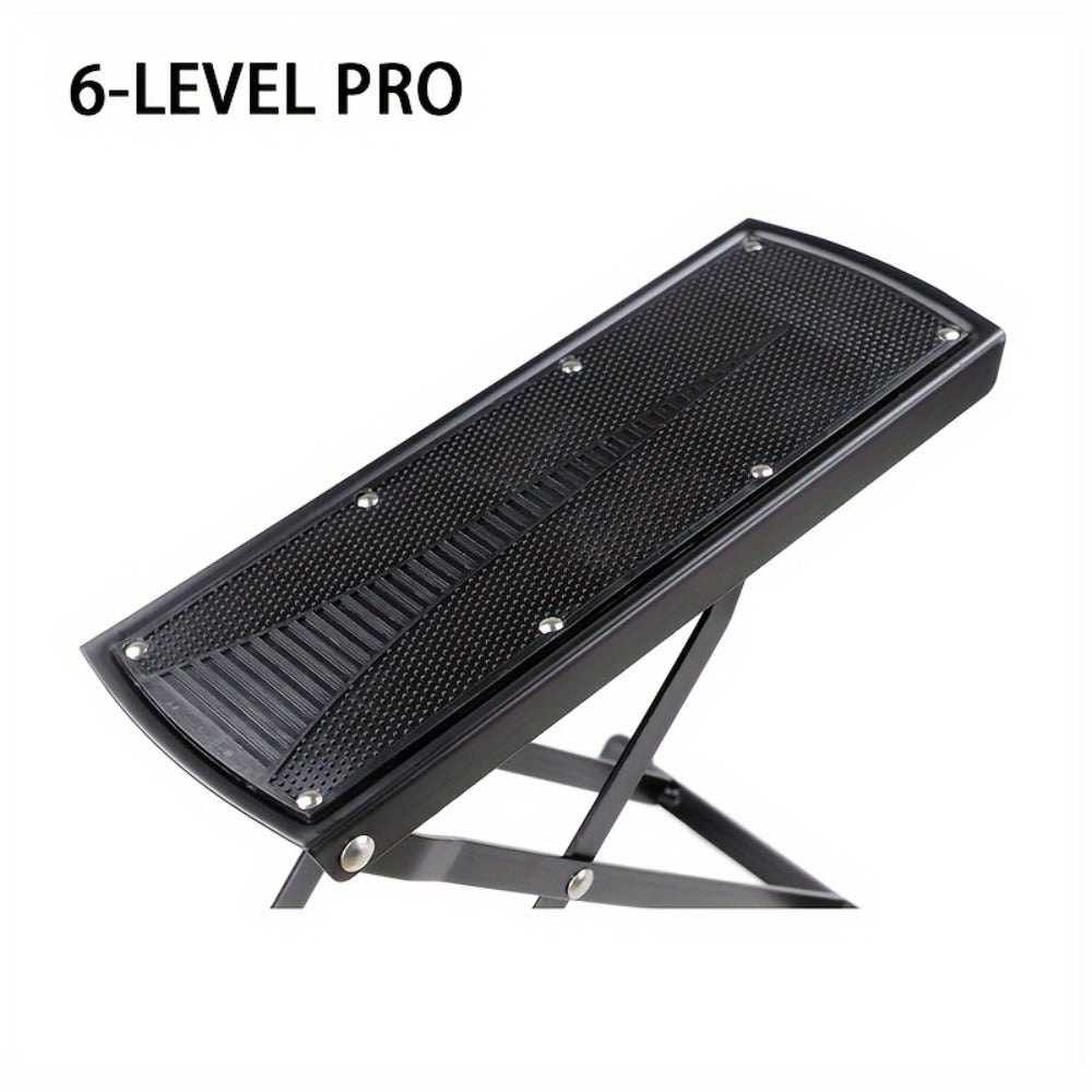 1pc Adjustable 4-Level Portable Footrest Stand for Pedicure, Unscented Nail Care Tool, Non-Slip Surface, Essential Manicure Accessory