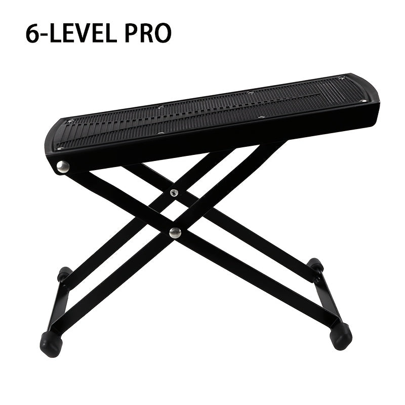 1pc Adjustable 4-Level Portable Footrest Stand for Pedicure, Unscented Nail Care Tool, Non-Slip Surface, Essential Manicure Accessory