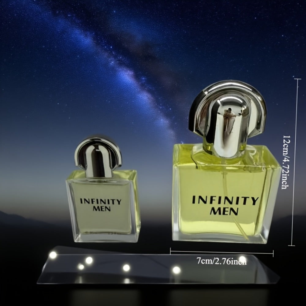 1pc Men'S Luxury Perfume - Long-Lasting Fresh & Sweet Scent with Woody Notes, Elegant Light Mint Green & Golden Design, All-Day Freshness for Commuting, Dates, Nights Out - Women Magnet Fragrance for Men, Sensitive Light Beige Safe, 1.0fl.oz / 0.3fl.oz Tr