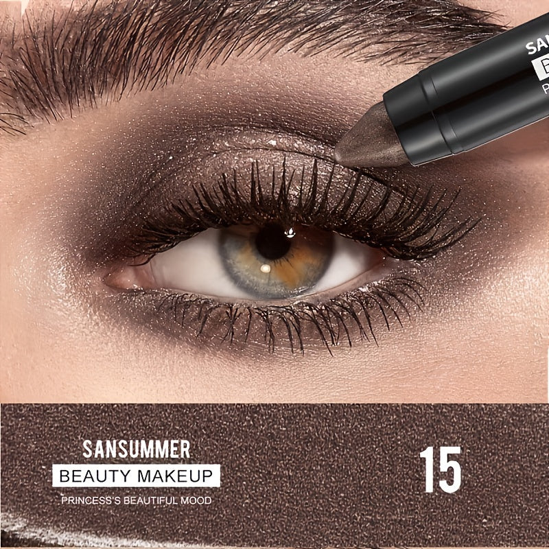 7pcs of Eye Shadow Stick Suit Waterproof Eye Shadow Stick, Pearlescent Mattetreatment, to Create A Natural And Lasting Eye Makeup Lasting Flash Eye Shadowstick, Easy to Create Daily Makeup, Valentine'S Day Gift, Mother'S Day Gift