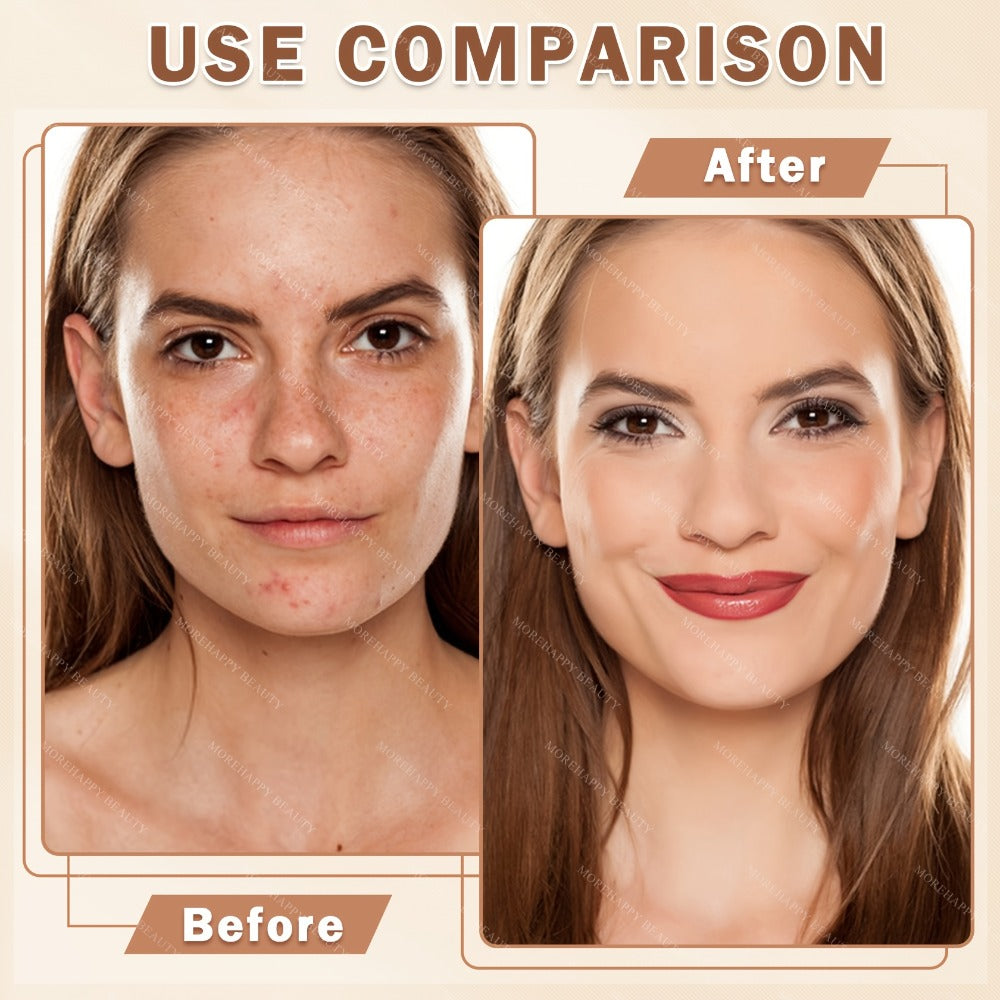 Liquid Foundation Spray - Silky Mist Magic Minerals Formula, Flawless Full Coverage Setting Spray Foundation for Mature & All Skin Types | 8 Shades from Natural to Tan | Lightweight Matte Finish