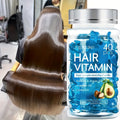 40 Capsules of Keratin Hair Vitamin Essence - Enriched with Moroccan Argan Oil, Avocado Oil, And Jojoba Oil, These Hair Essence Oil Capsules Keep Your Hair Nourished And Moisturized, Creating Smooth Hair Suitable for All Hair Types